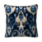 Bukhara Graphite Velvet Back Cushion
