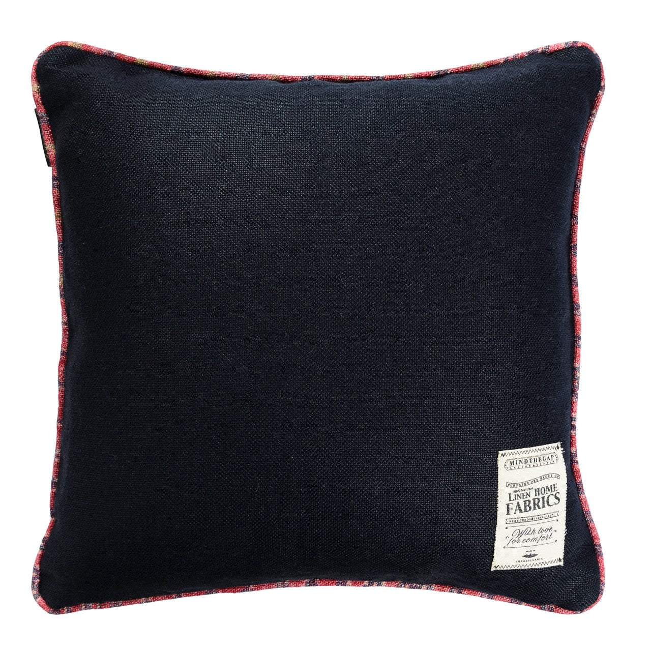 ANTHRACITE Linen Cushion - Blue