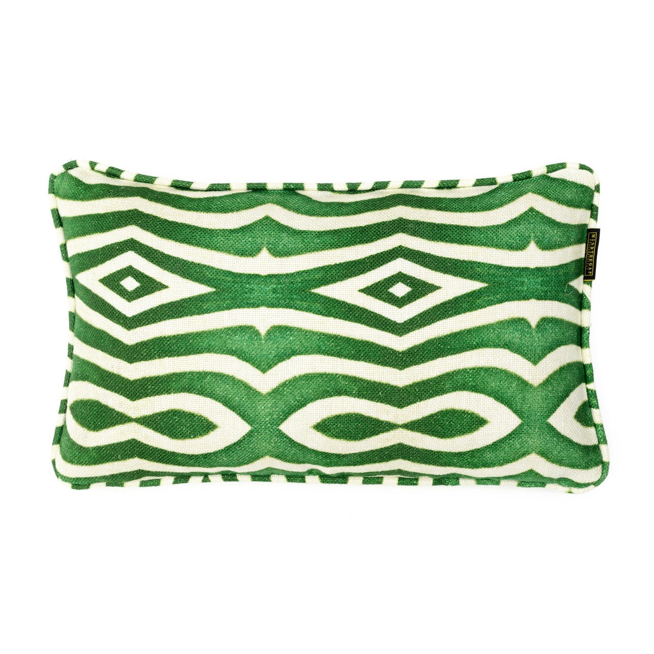 RIVERSIDE Room Linen Cushion 2 - Green