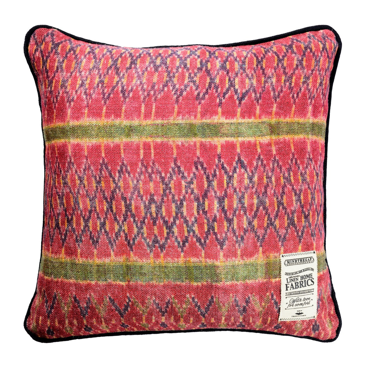 LAKAI Linen Cushion - Red