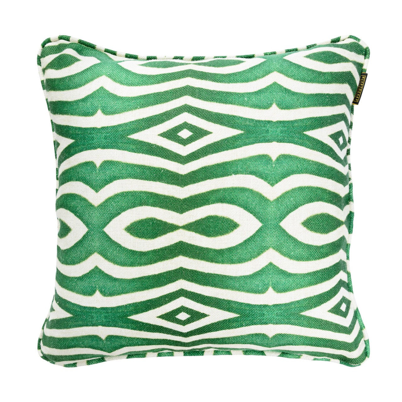 RIVERSIDE / ANTHRACITE Linen Cushion - Green