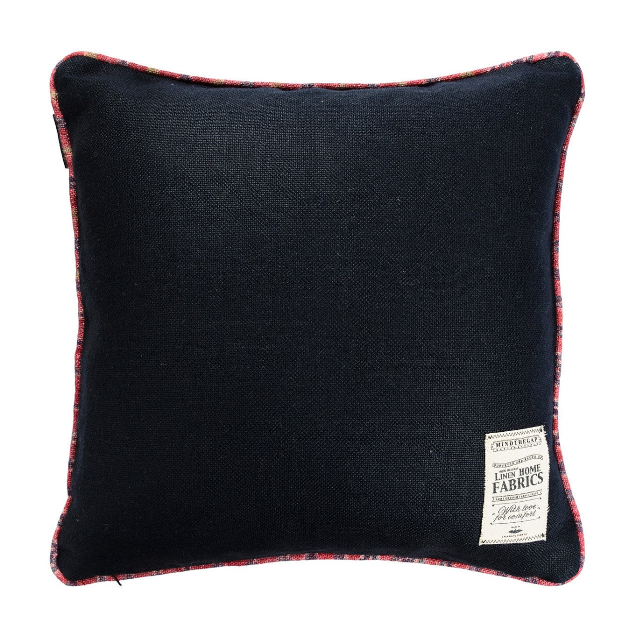 RIVERSIDE / ANTHRACITE Room Linen Cushion - Green