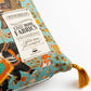 HINDUSTAN Aquamarine Room Linen Cushion 3 - Teal