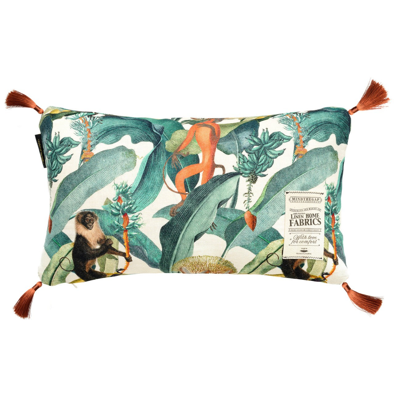 BERMUDA Linen Cushion - Teal