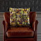 LA VOLIERE Room Velvet Cushion - Green