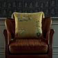 CHINOISERIE Room Velvet Cushion - Sand