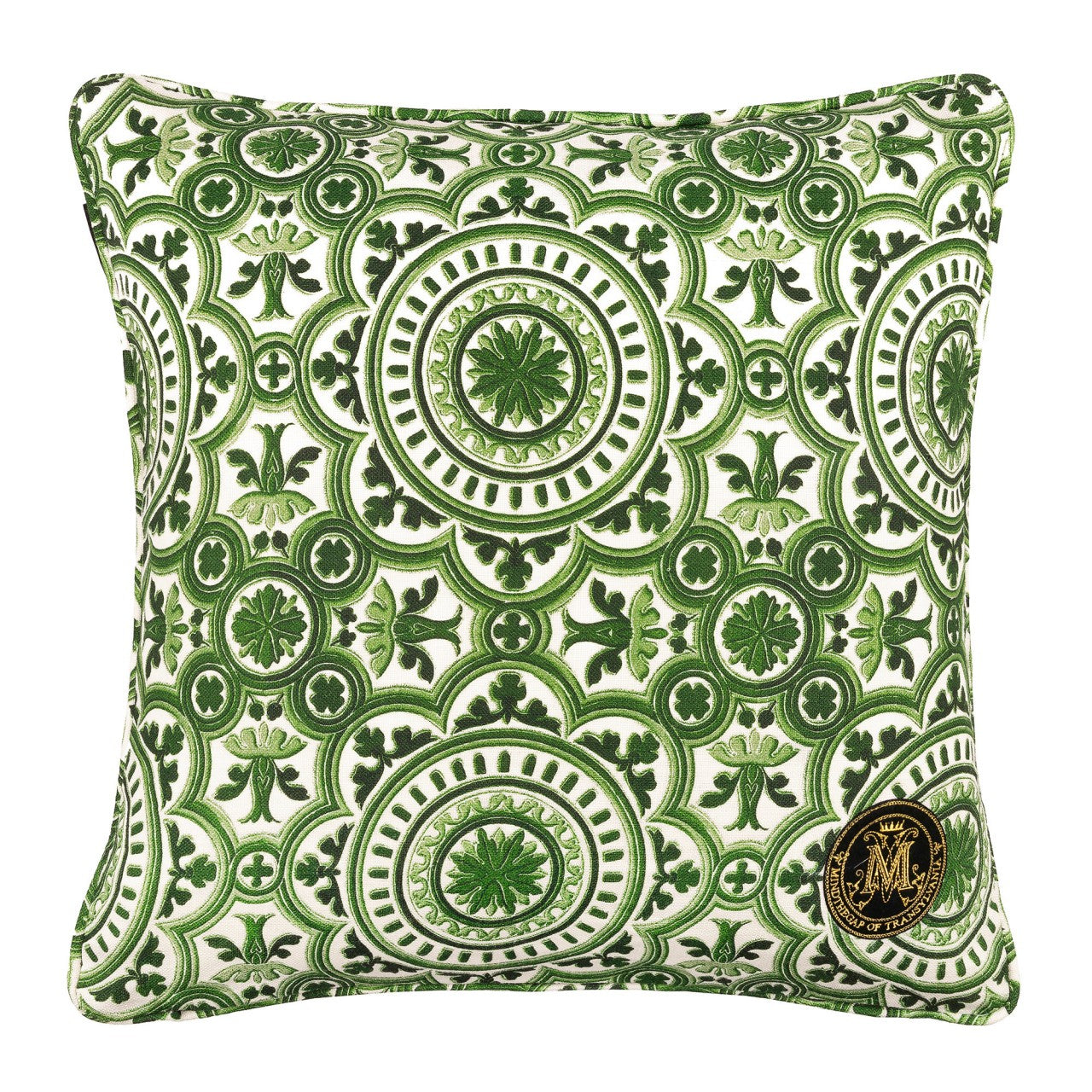 THE MANOR Linen Cushion - Green