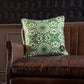 THE MANOR Room Linen Cushion - Green