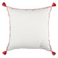 ROOTS OF TRANSYLVANIA Linen Embroidered Room Cushion - White