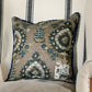 FLOURISH Room Linen Cushion - Gray