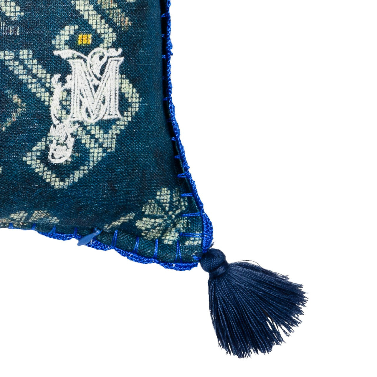 ROOTS Room Linen Cushion - Blue