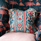 MEDITERRANEO IKAT Room Cushion - Blue