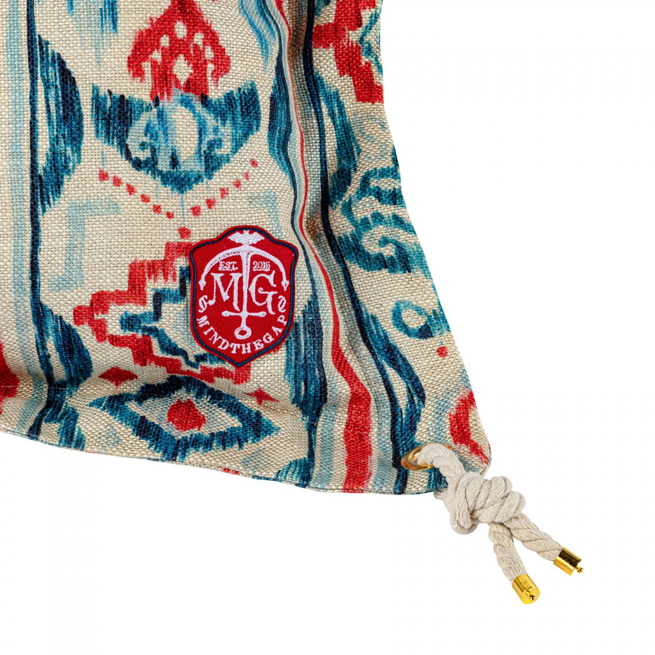 MEDITERRANEO IKAT Room Cushion 2 - Blue