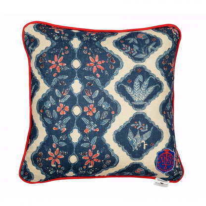 PHOENICIA BATIK Cushion - Blue