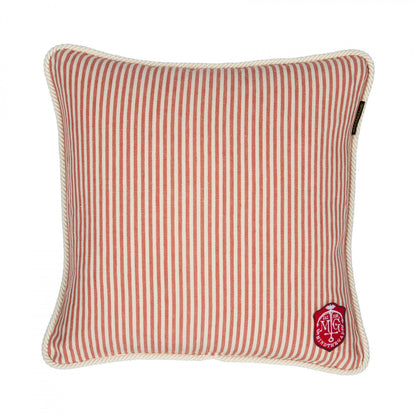 RHUBARB Stripe Cushion - Pink