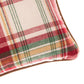 SULLIVAN PLAID Wool Room Cushion 4 - Red