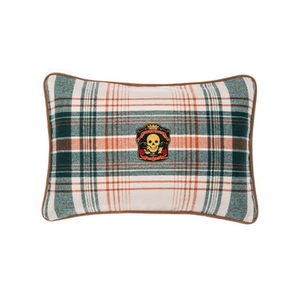MONTEREY PLAID Wool Cushion - Pink