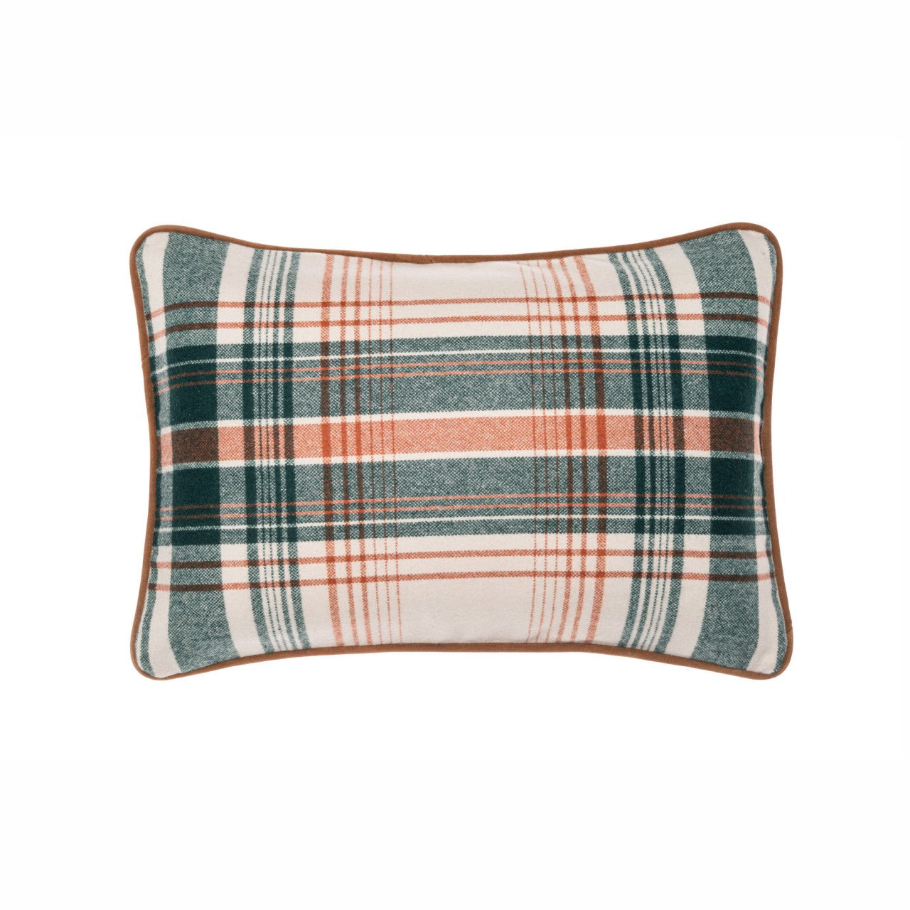 MONTEREY PLAID Wool Room Cushion - Pink