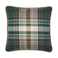 MONTEREY PLAID Wool Room Cushion - Green