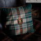 MONTEREY PLAID Wool Room Cushion 2 - Green