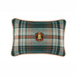 MONTEREY PLAID Wool Cushion - Green