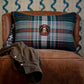 MONTEREY PLAID Wool Room Cushion 2 - Green