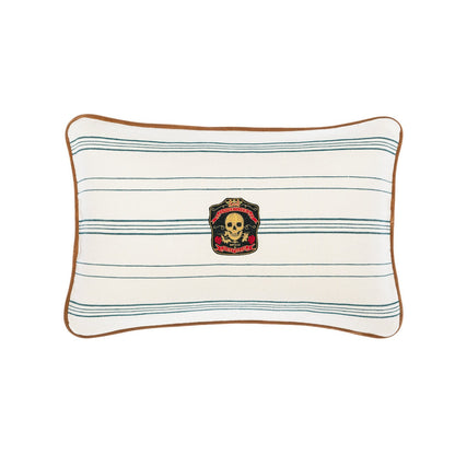 WICHITA STRIPES Cushion - White