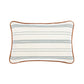 WICHITA STRIPES Room Cushion - White