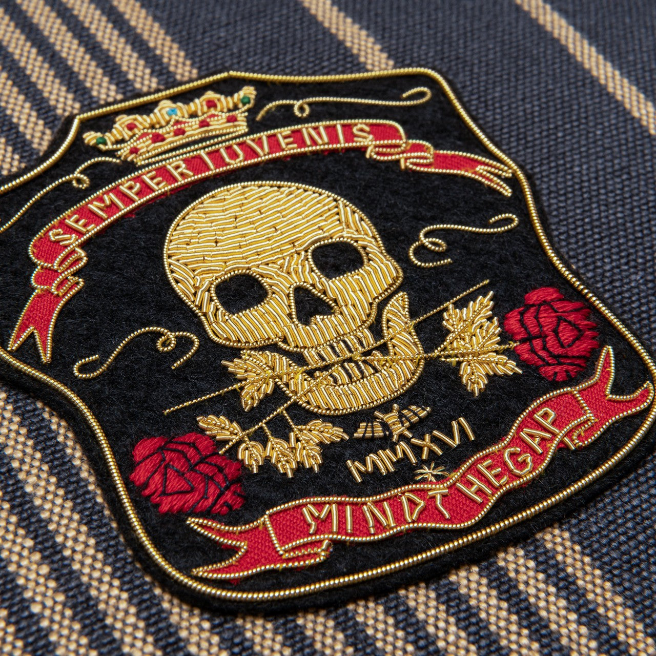 NEWPORT STRIPES Room Cushion 3 - Blue