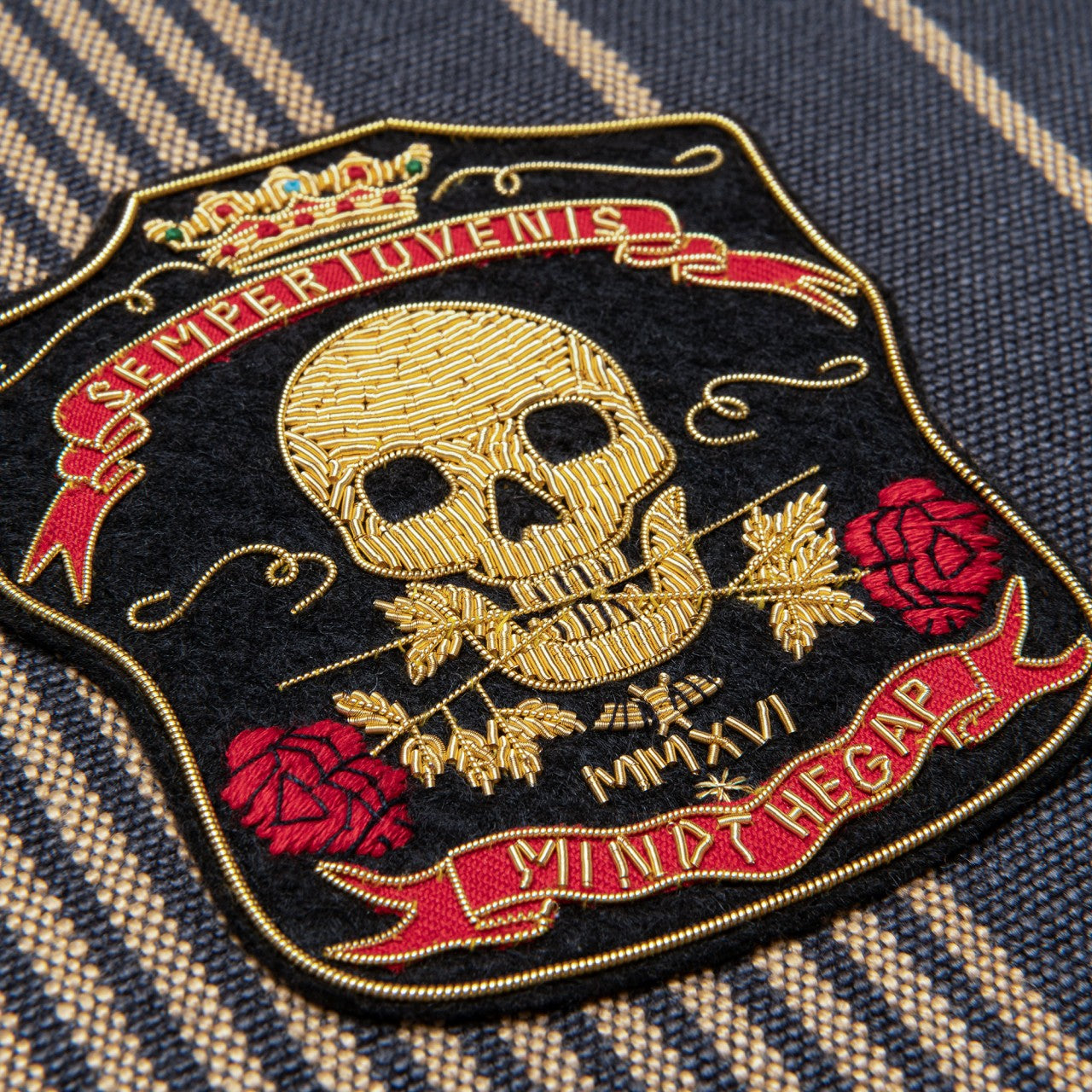 NEWPORT STRIPES Room Cushion 3 - Blue