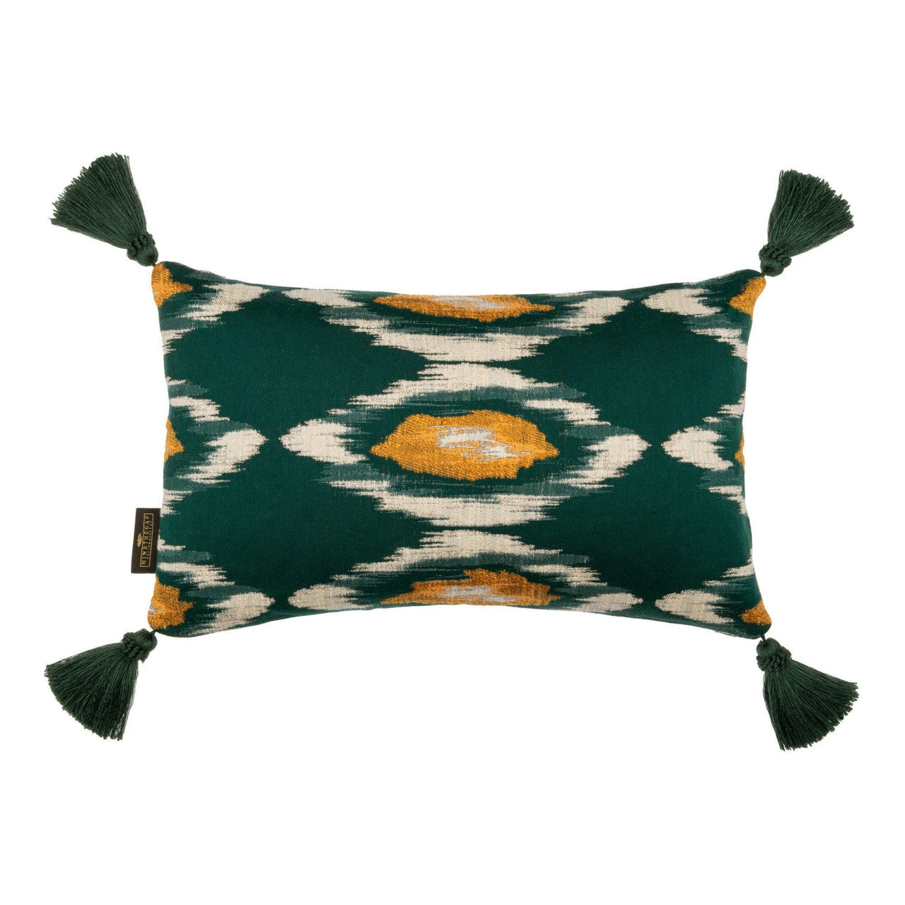PRADESH IKAT Cushion - Green