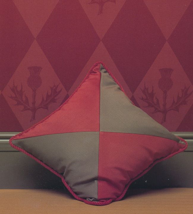 Liso Room Fabric - Red