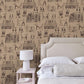 Queensberry Room Wallpaper - Sand