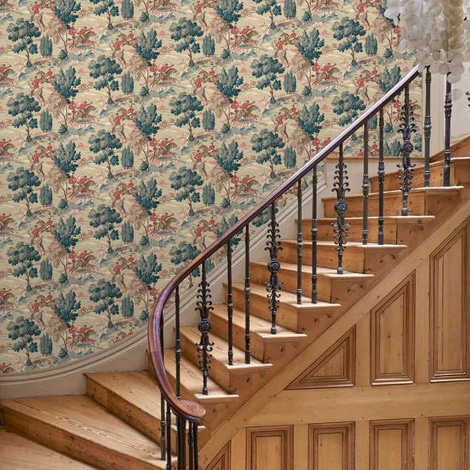 Tally Ho! Sage Room Wallpaper
