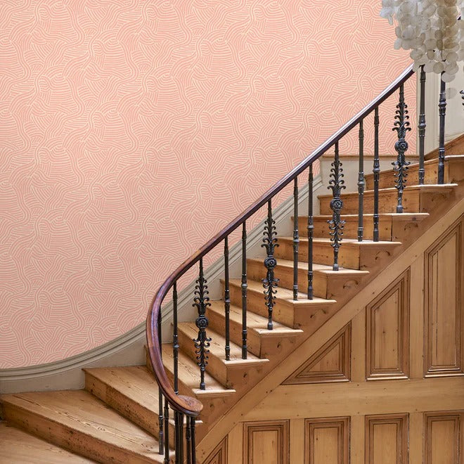 L.A. Sunset Blush Room Wallpaper