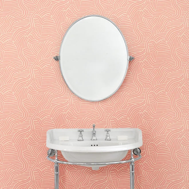 L.A. Sunset Blush Room Wallpaper