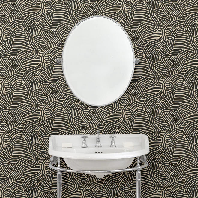 L.A. Sunset Onyx Room Wallpaper