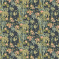 Bamboo Garden Navy Wallpaper