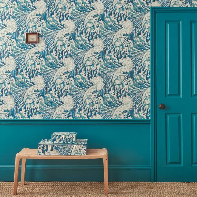 The Wave Ocean Room Wallpaper