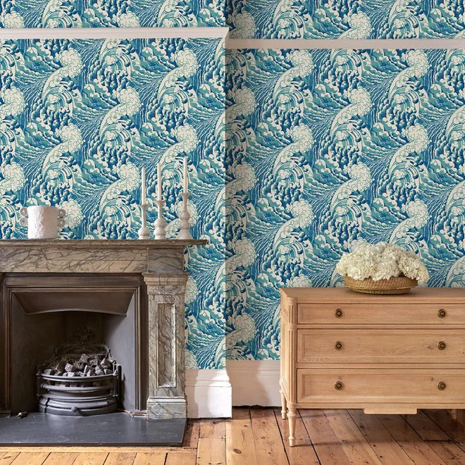 The Wave Ocean Room Wallpaper