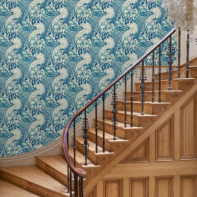 The Wave Ocean Room Wallpaper