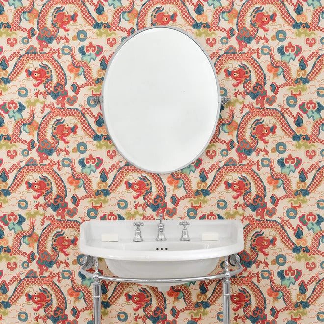 Double Dragon Fire Room Wallpaper