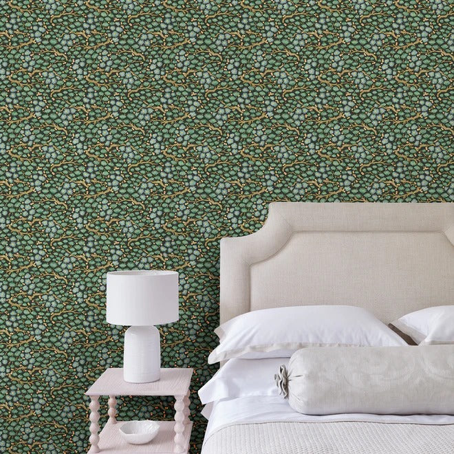 Miyagi Green Room Wallpaper