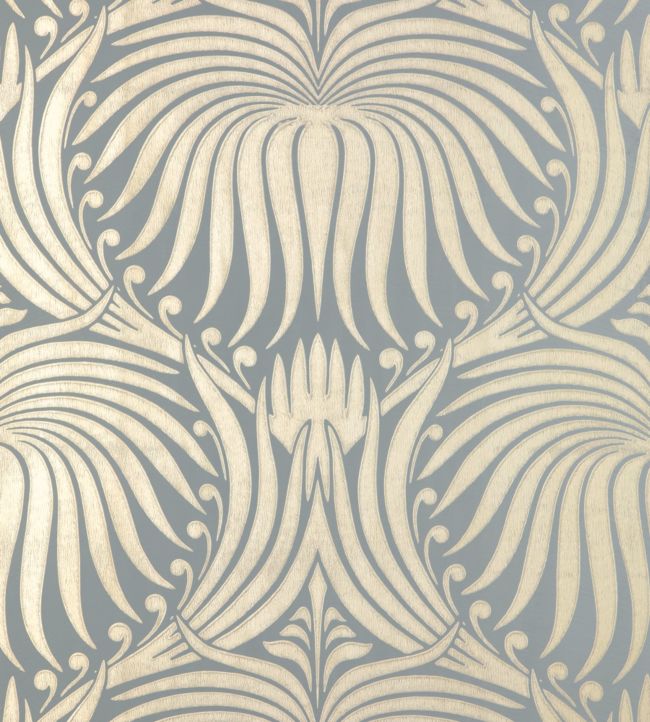 Lotus Wallpaper - Bespoke Metallic - 2067 - Farrow & Ball