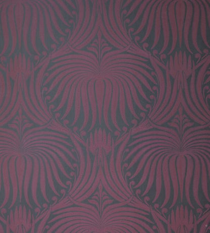 Lotus Wallpaper - Brinjal - 2065 - Farrow & Ball