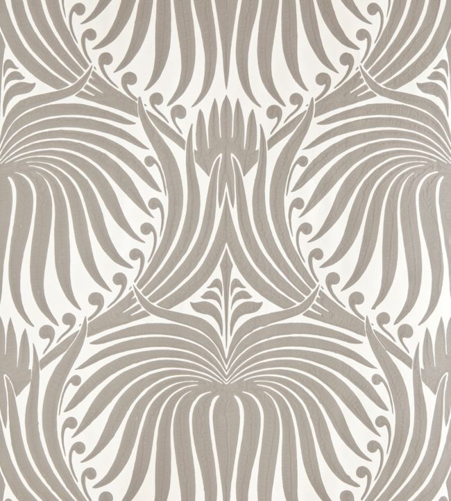 Lotus Wallpaper - Charleston Gray - 2011 - Farrow & Ball