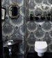 Lotus Wallpaper - Off-Black - 2019 - Farrow & Ball