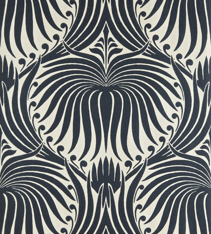 Lotus Wallpaper - Off-Black - 2019 - Farrow & Ball