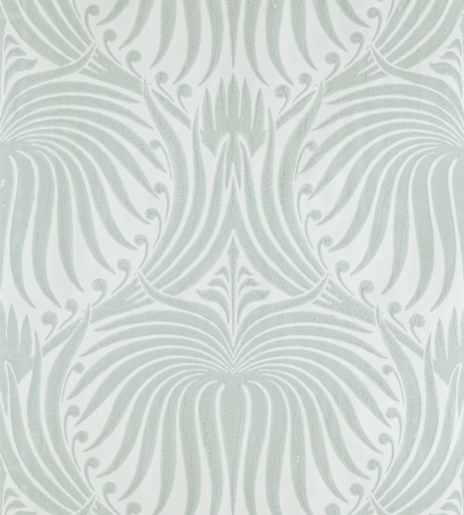 Lotus Wallpaper - Pavilion Blue - 2051 - Farrow & Ball
