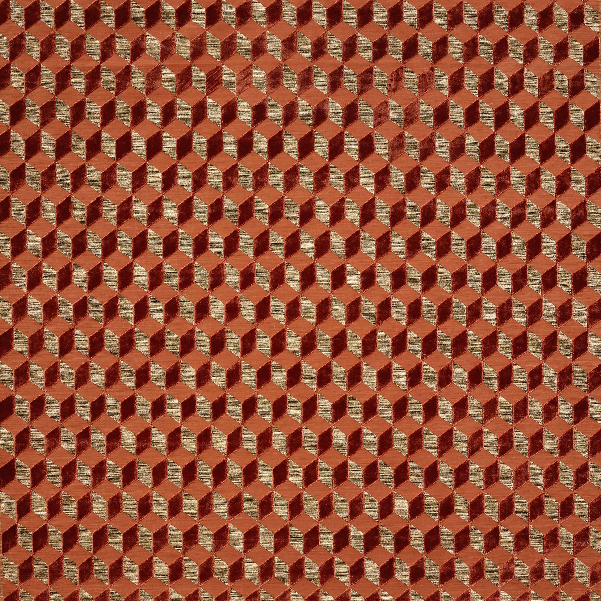 Vallauris Fabric - Red